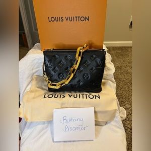 Louis Vuitton Coussin BB in Black